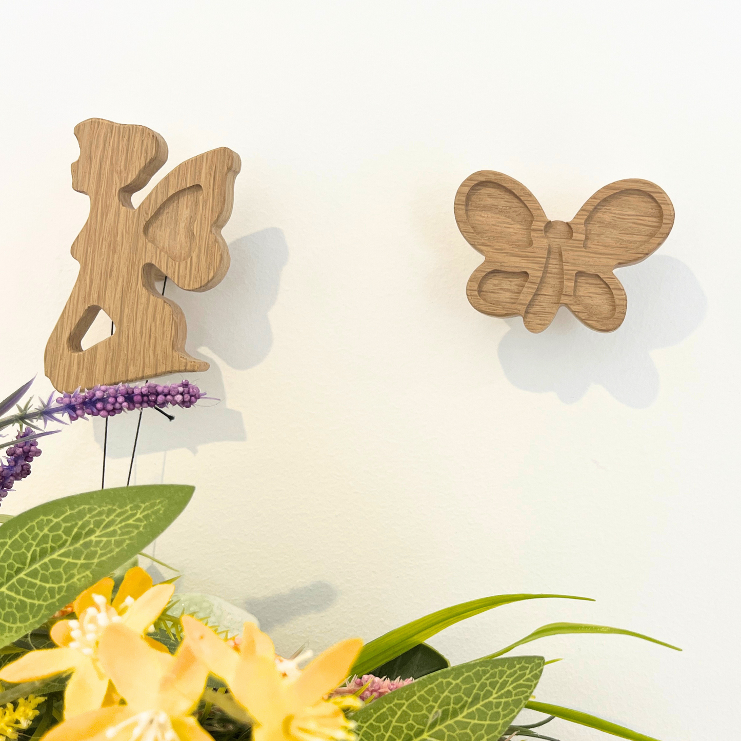 Girls nursery wall hooks