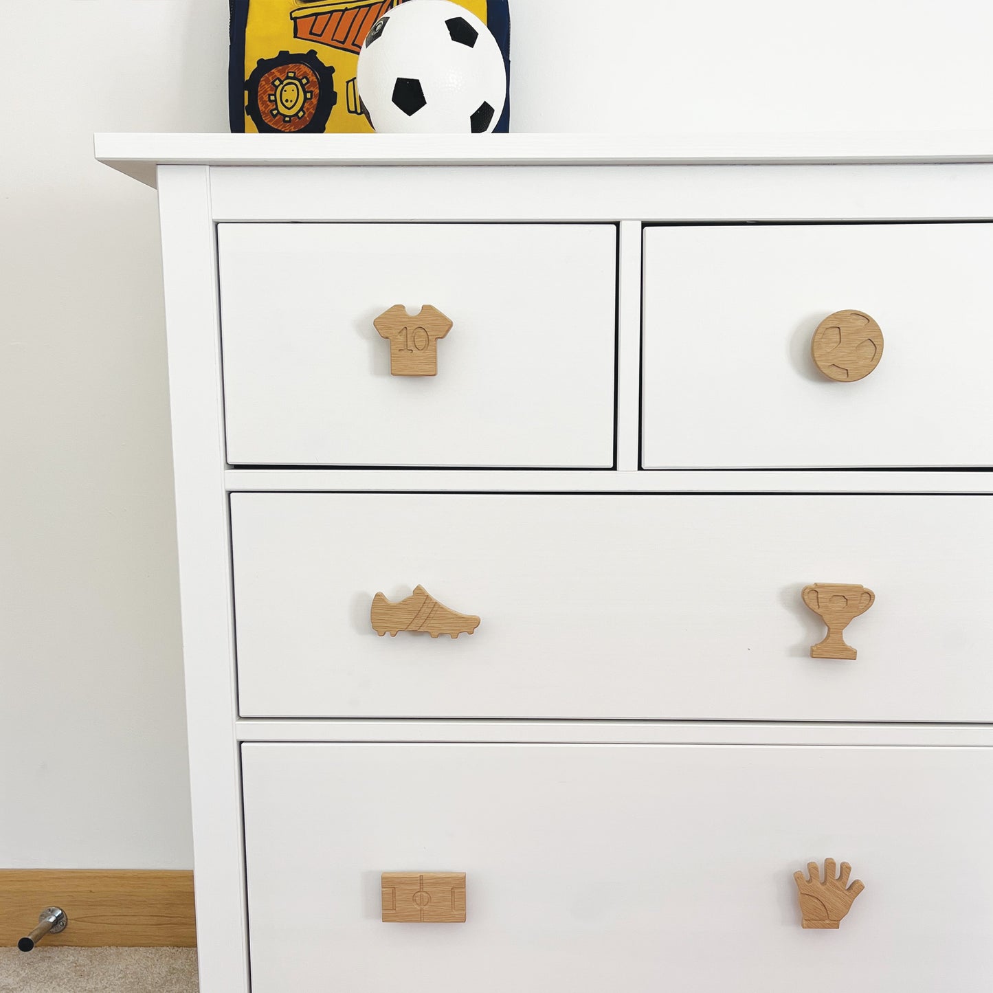 Football Theme Drawer Handles / Knobs