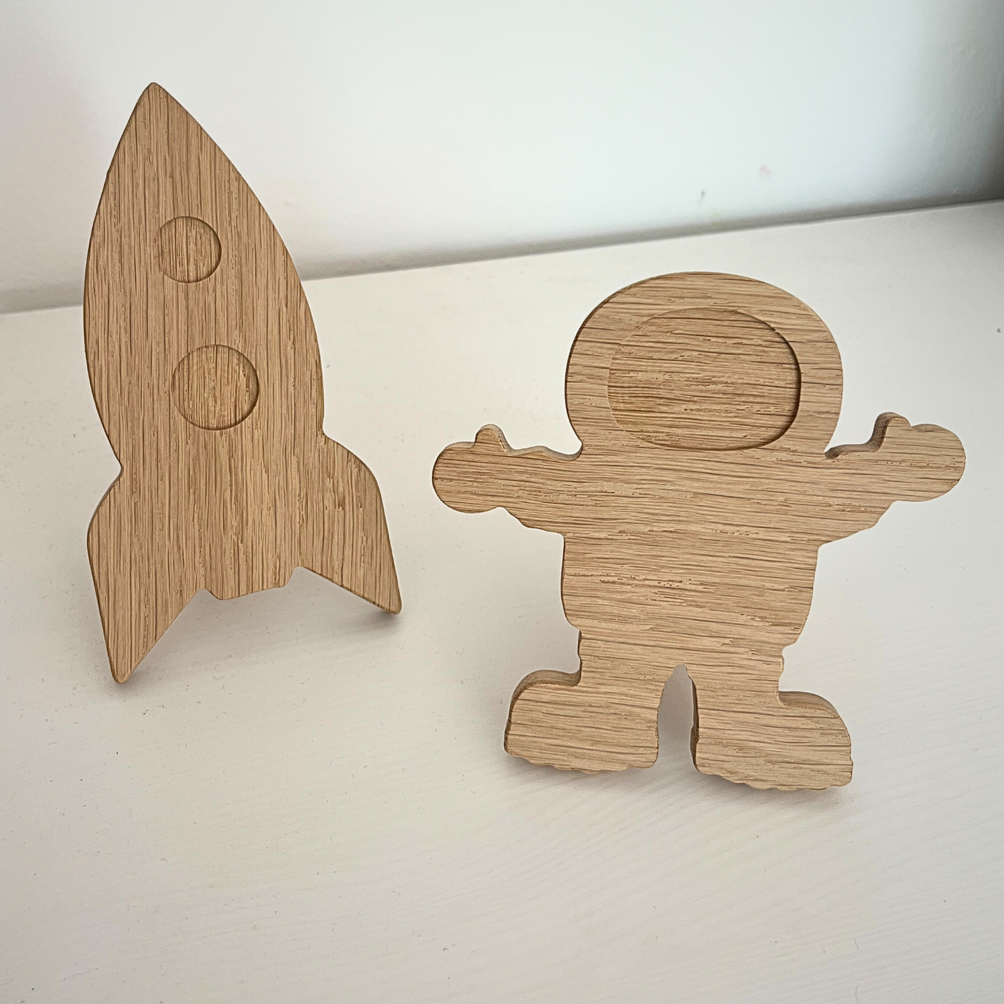 Space curtain tie backs