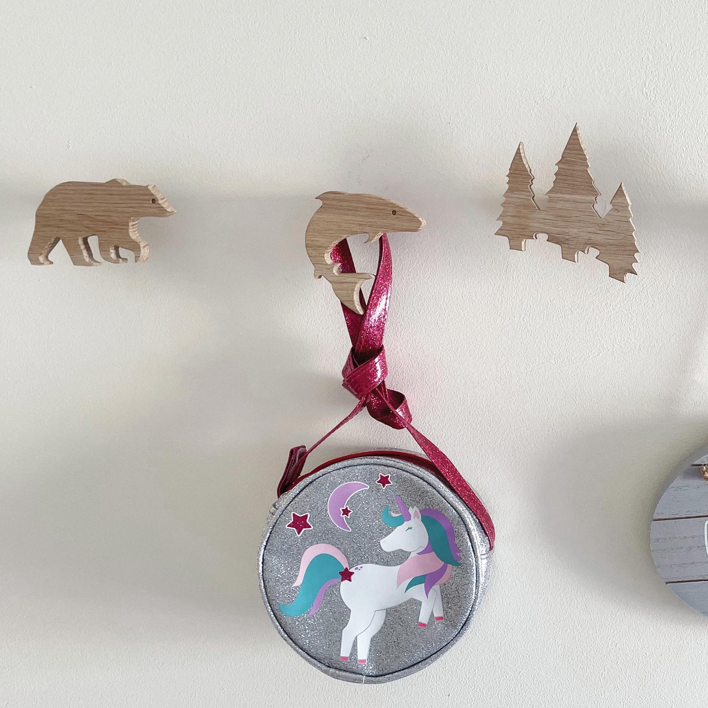 Bear and Mountain Wall Hooks