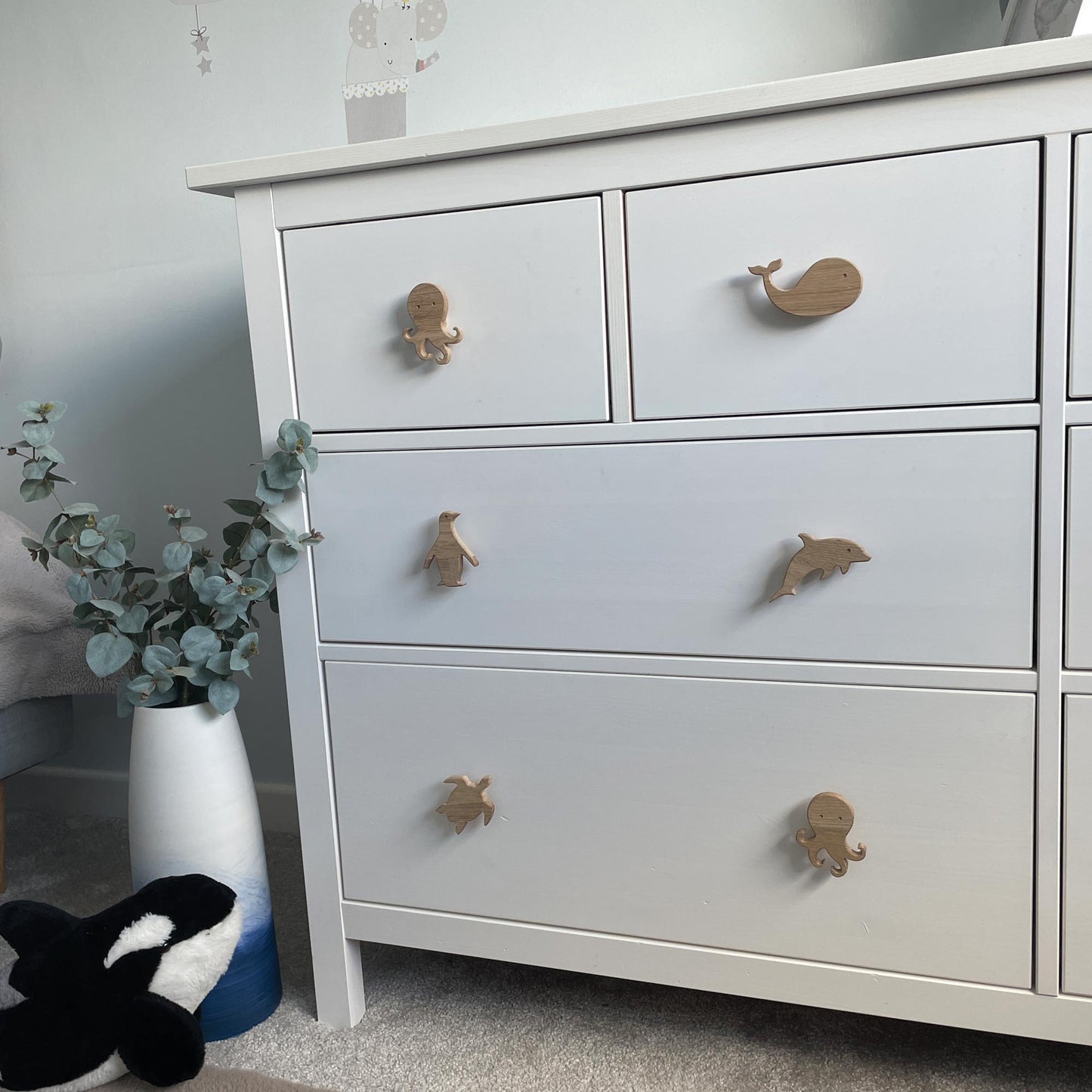 Ocean Animal Drawer Handles