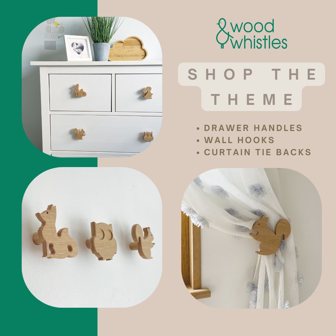 Woodland Animal Drawer Handles