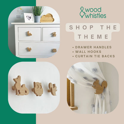 Woodland Animal Drawer Handles