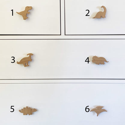 Dinosaur Drawer Handles