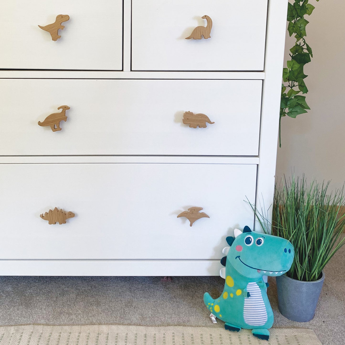 Dinosaur Drawer Handles