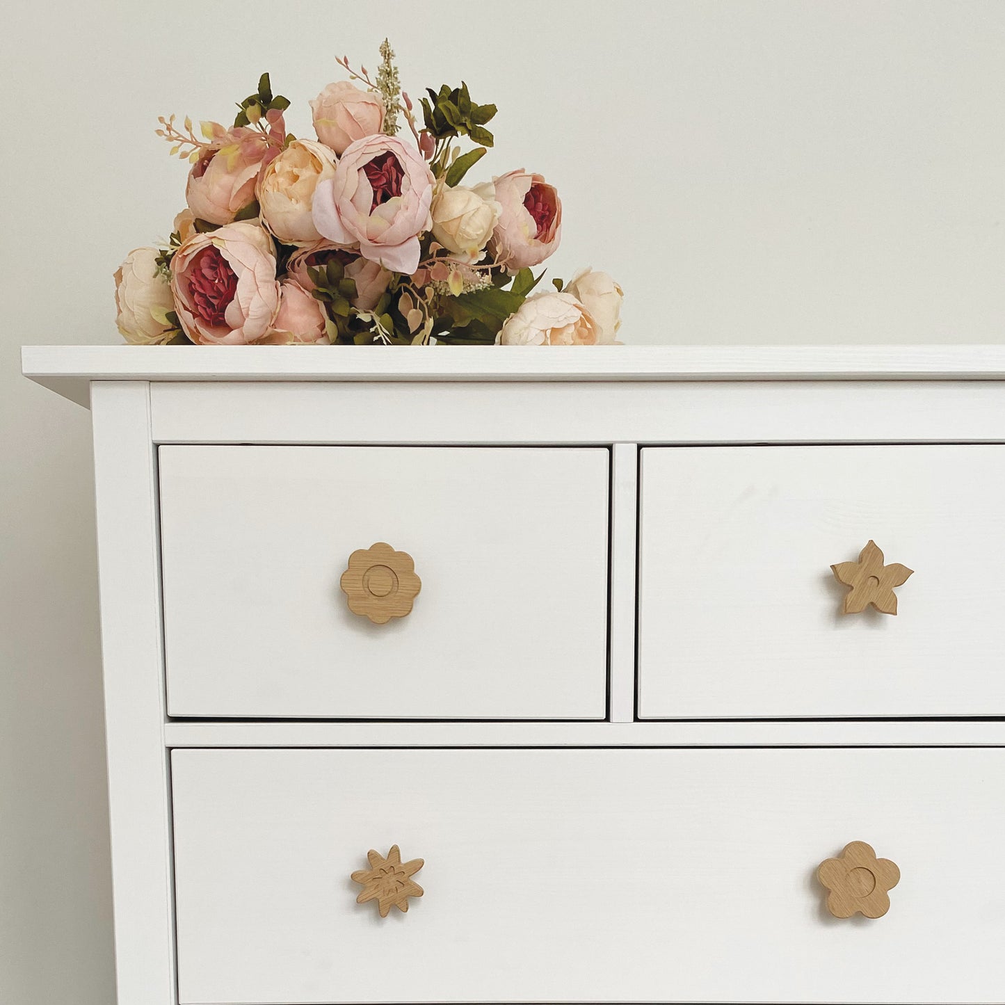 Flower Drawer Handles