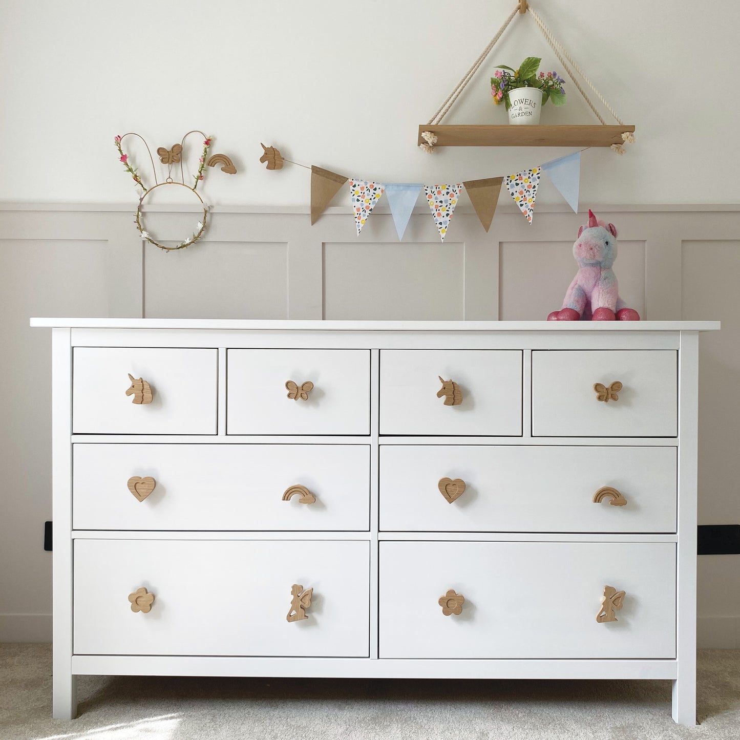 Girls Nursery Drawer Handles