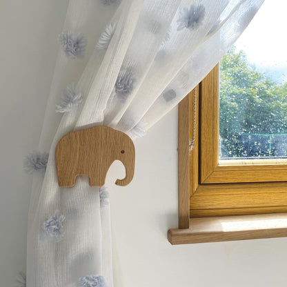 Safari curtain tie backs