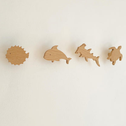 Ocean animal wall hooks