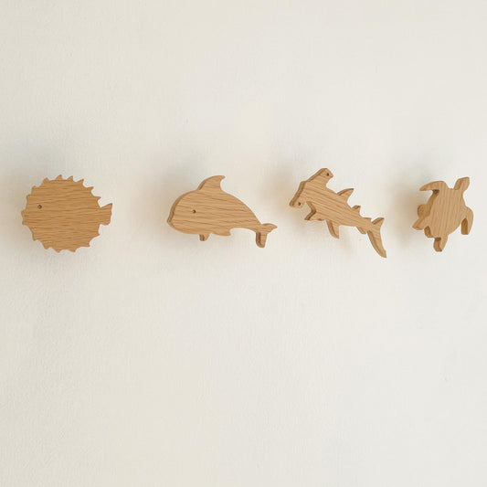 Ocean animal wall hooks