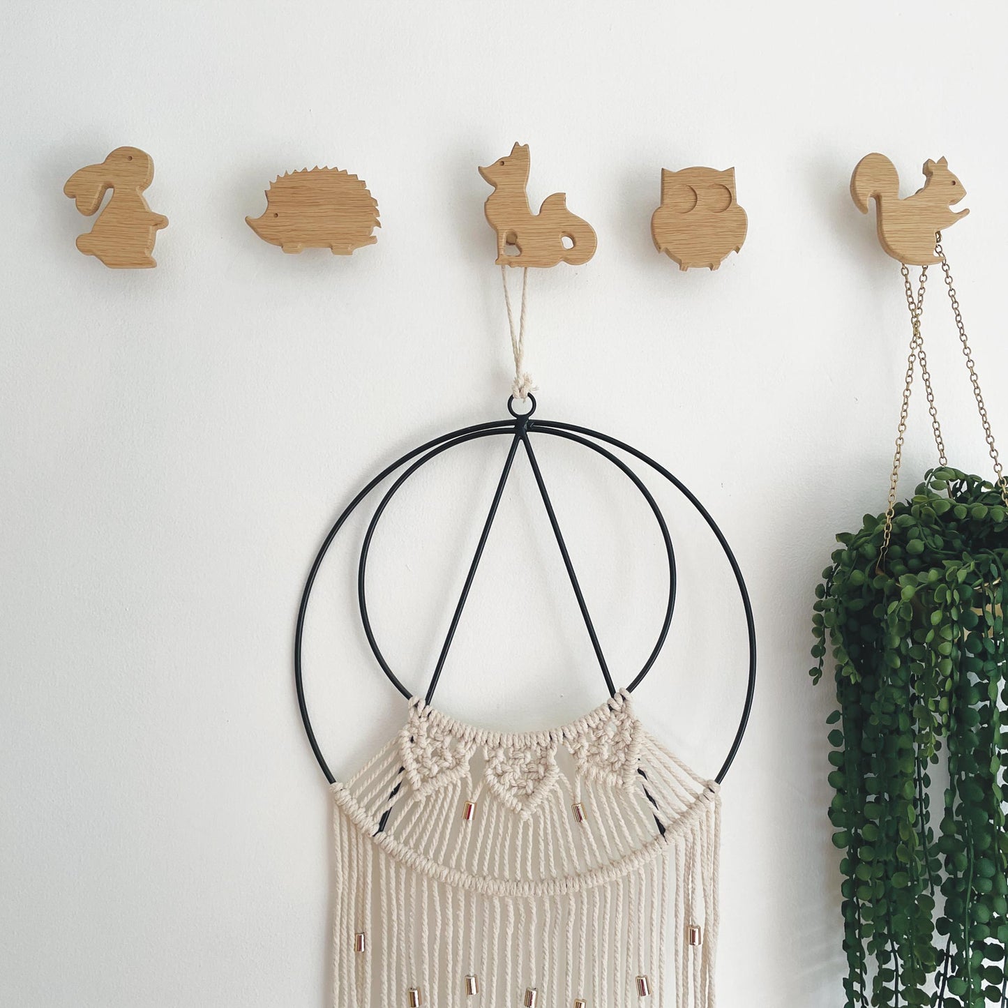 Forest Animal Wall Hooks