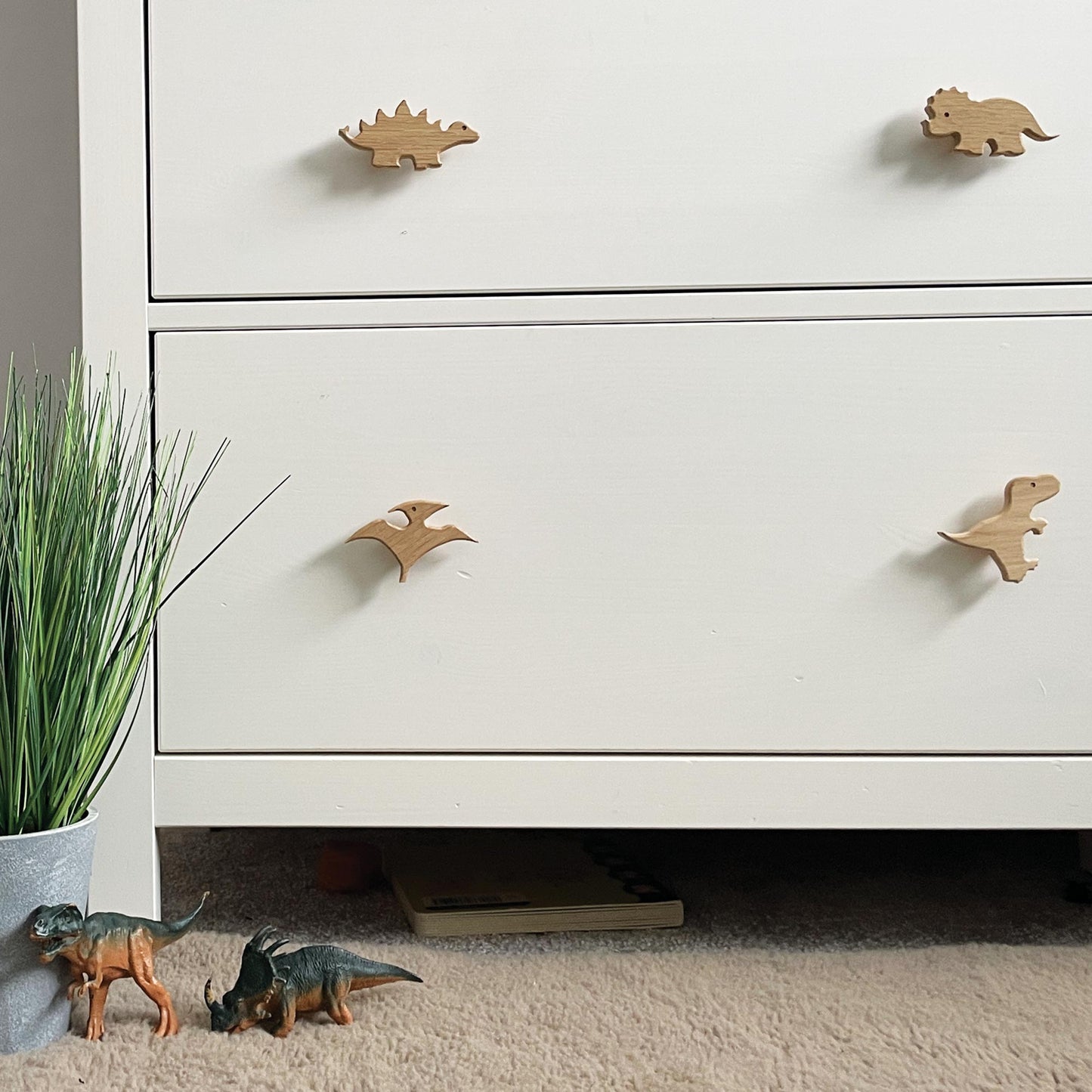 Dinosaur Drawer Handles