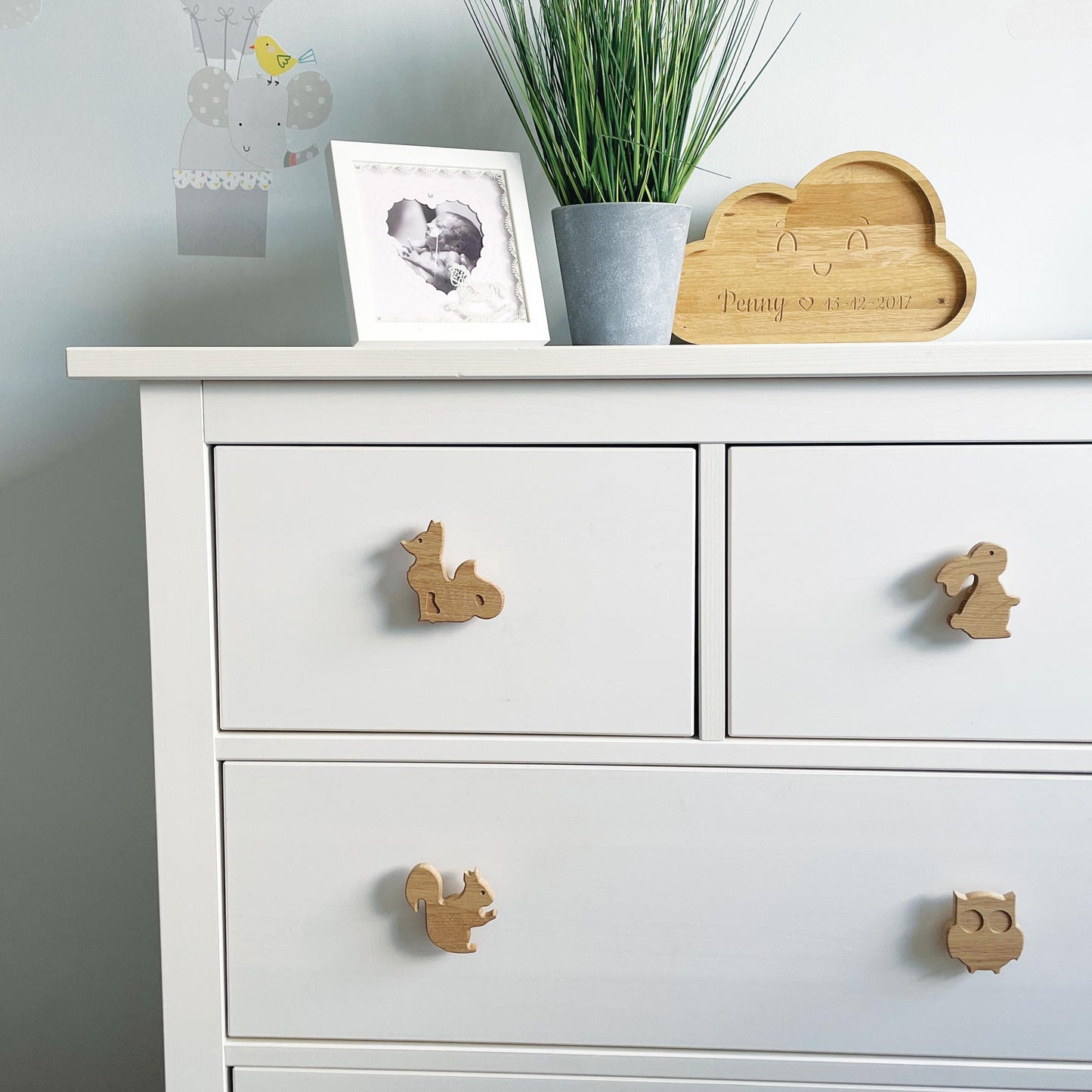 Woodland Animal Drawer Handles