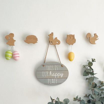 Forest Animal Wall Hooks
