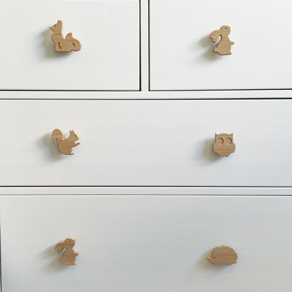 Woodland Animal Drawer Handles