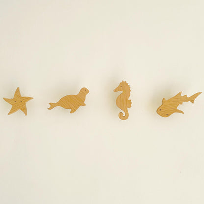 Ocean animal wall hooks