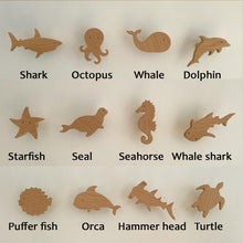 Load image into Gallery viewer, Ocean animal wall hooks
