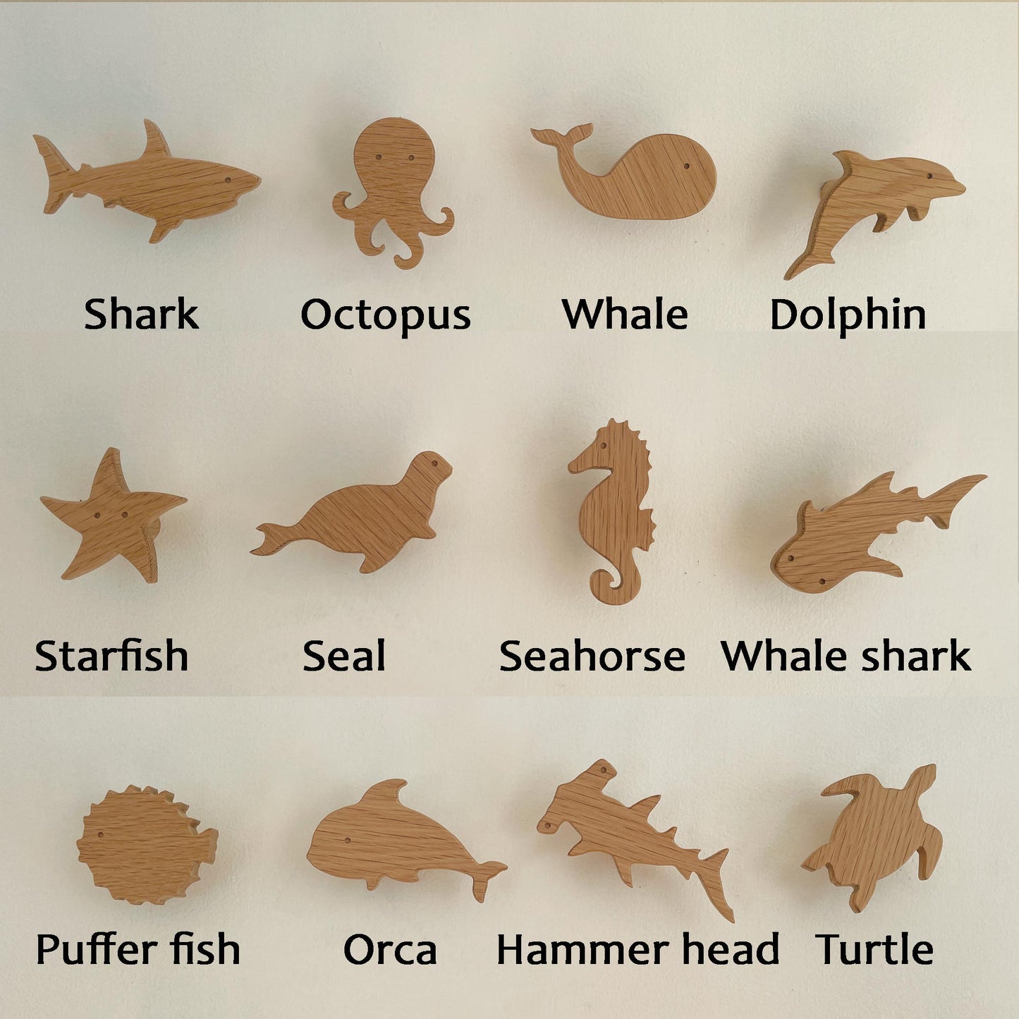 Ocean Animal Drawer Handles