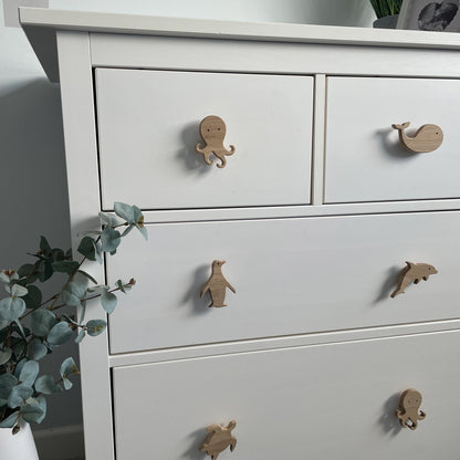 Ocean Animal Drawer Handles
