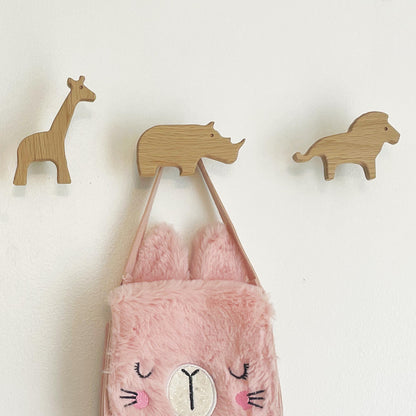 Safari Animal Wall Hooks