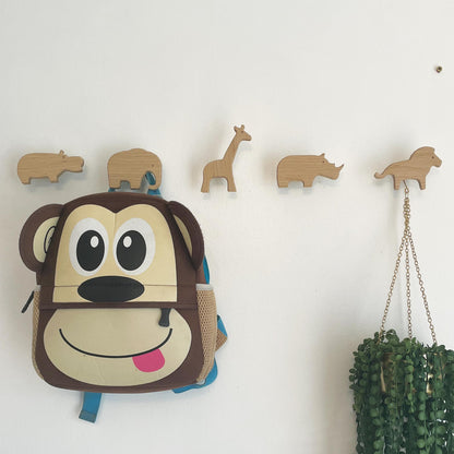 Safari Animal Wall Hooks