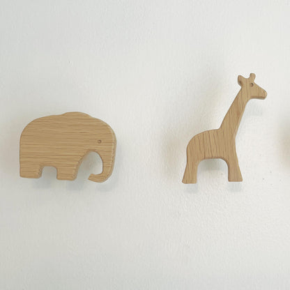 Safari Animal Wall Hooks