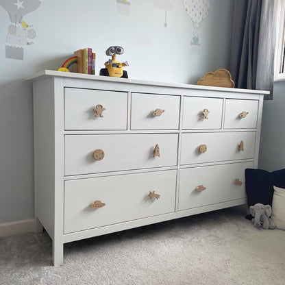Space theme drawer handles