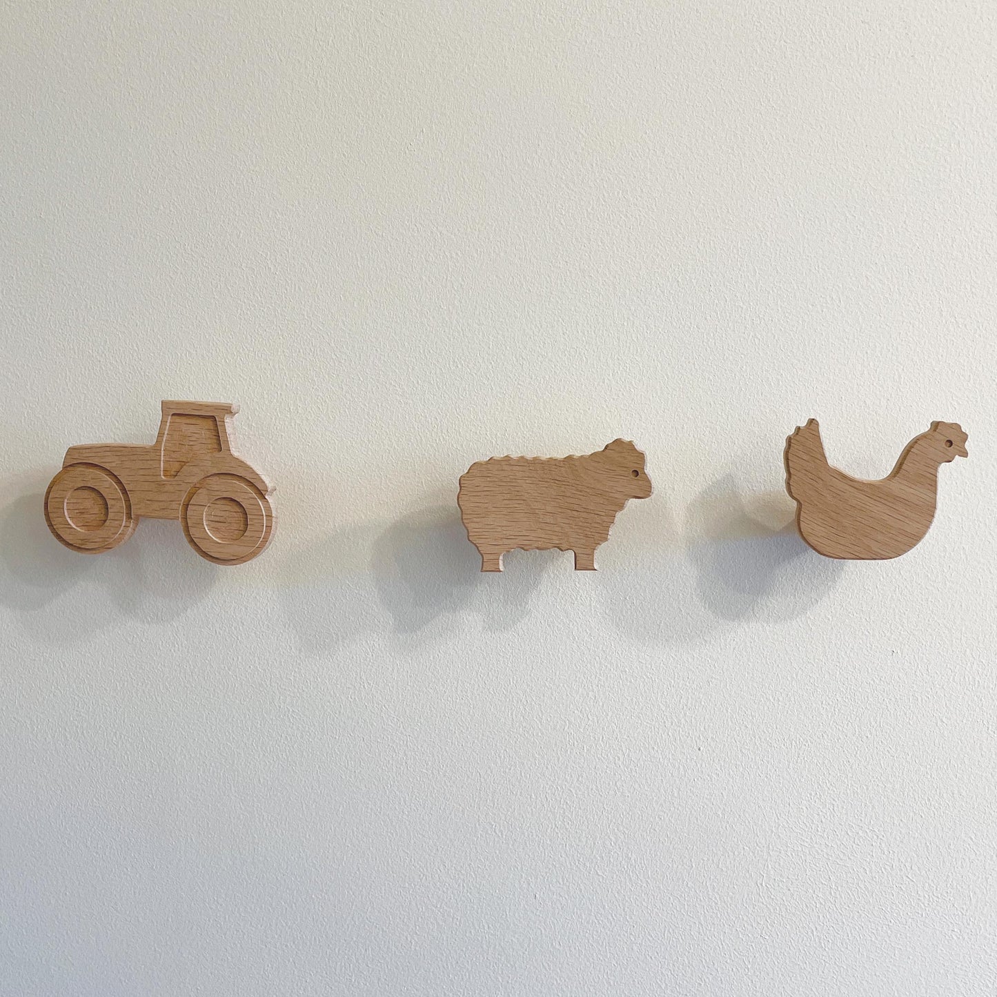 Farmyard Animal Wall Hooks