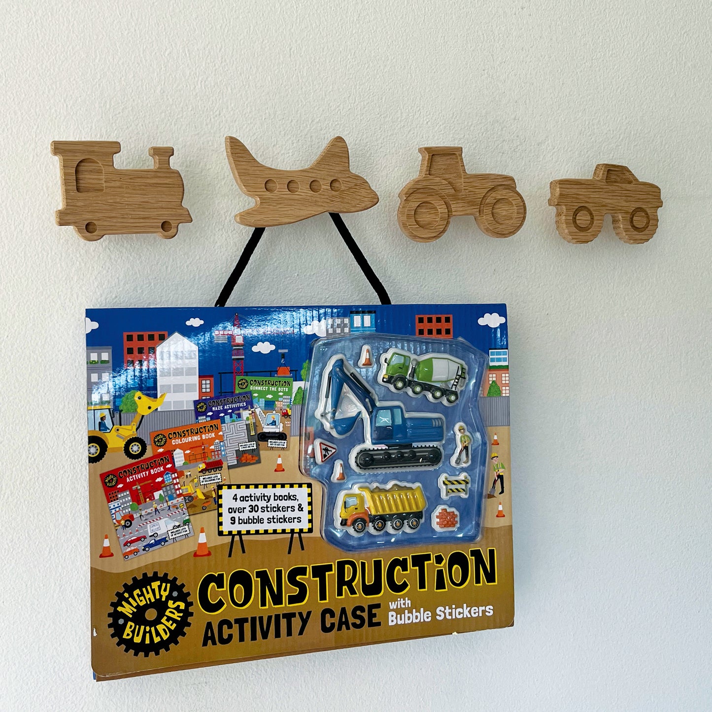 Vehicle theme wall hooks