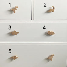 Load image into Gallery viewer, Dinosaur Drawer Handles
